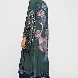 Free people sun drop kimono
